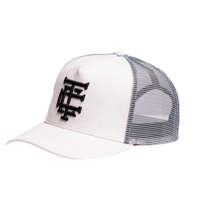 Trucker en Suede Grise