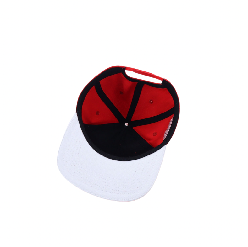 Snapback rouge brodée CCT Brand