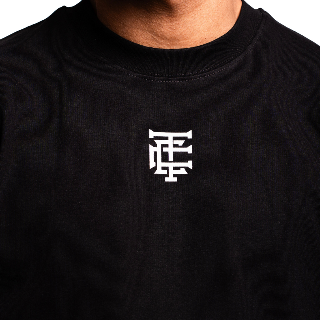 T-shirt oversize à logo sérigraphié CCT